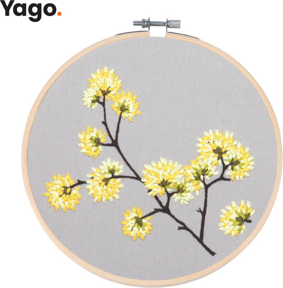Yago Max met de Bloemenhoed - Borduurpakket | Starterskit | Alles